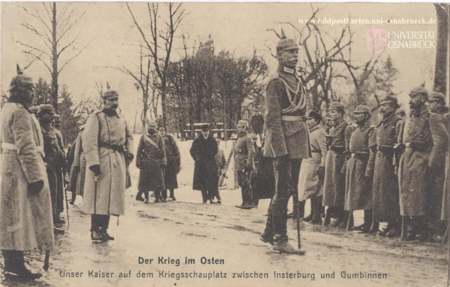 Foto: Kaiser Wilhelm II. in Ostpreußen, 1914, Quelle: insterburg garnison 1. weltkrieg - Bing images