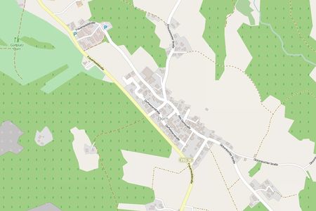 das heutige Dorn bei openstreetmap