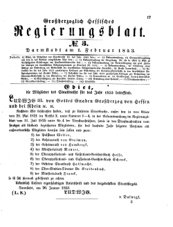 Grossherzoglich Hessisches Regierungsblatt 1853.djvu