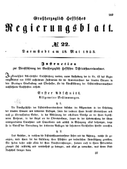 Grossherzoglich Hessisches Regierungsblatt 1853.djvu