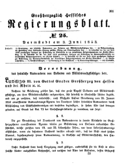 Grossherzoglich Hessisches Regierungsblatt 1853.djvu