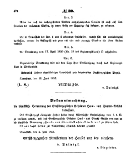 Grossherzoglich Hessisches Regierungsblatt 1853.djvu