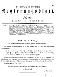 Grossherzoglich Hessisches Regierungsblatt 1853.djvu