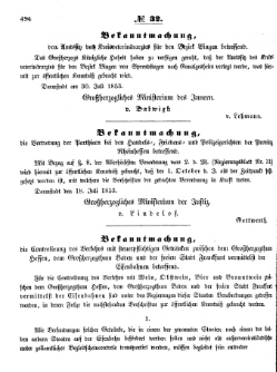 Grossherzoglich Hessisches Regierungsblatt 1853.djvu