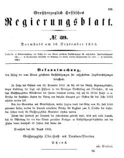 Grossherzoglich Hessisches Regierungsblatt 1853.djvu