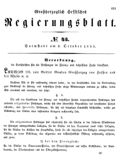 Grossherzoglich Hessisches Regierungsblatt 1853.djvu