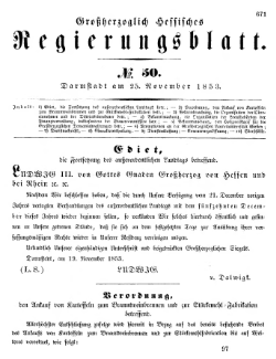 Grossherzoglich Hessisches Regierungsblatt 1853.djvu