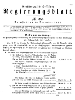 Grossherzoglich Hessisches Regierungsblatt 1853.djvu