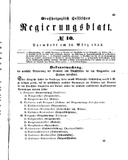 Grossherzoglich Hessisches Regierungsblatt 1853.djvu