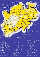 Karte des Landes Nordrhein-Westfalen