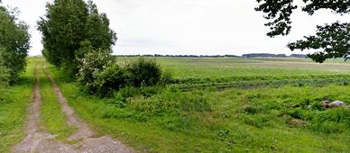 Blick von Birstonischken nach Süden