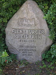 Flensburg - Kreisbahn- und Kriegerdenkmal