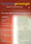 Bild:Deckblatt des Magazins Computergenealogie