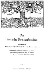 Der hessische familienforscher