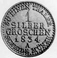 1 Silbergroschen 1834