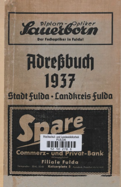 Adressbuch Fulda 1937 Titel.djvu