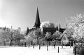 Ortsansicht 1962, im Schnee