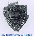 Hermann v. Heiden, Knappe