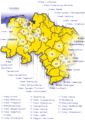 Karte des Landes Niedersachsen