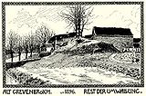 Des Rest der Umwallung um 1896