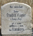 Friedrich Wagner * 03.03.1883