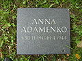 Anna Adamenko *30.11.1915 + 1.4.1944