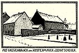 Die Klostermauer und Zehnt Scheuer um 1890