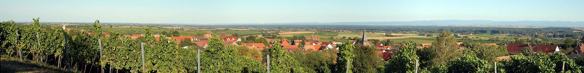 Blick vom Sonnenberg auf Schweigen