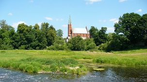 Die Kirche in Lasdehnen