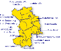 Karte des Landes Neumark (um 1938)