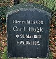 Grab von Carl Hugk