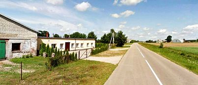 Landstraße nach Uszlöknen, Kreis Heydekrug